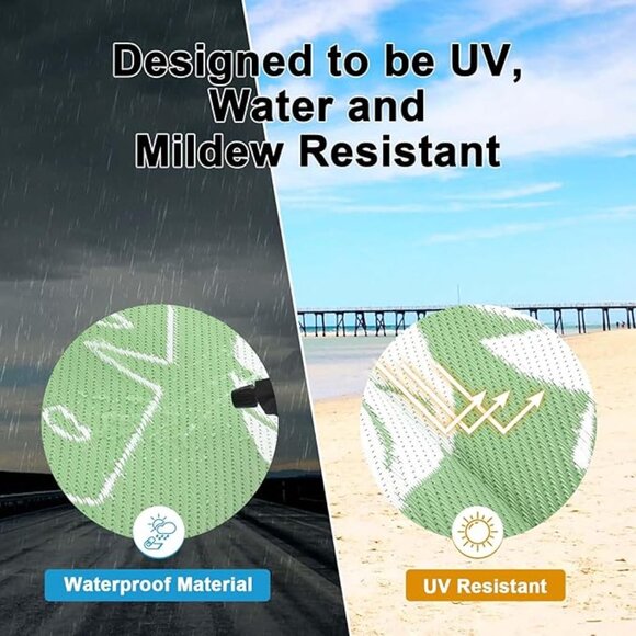 Outdoor rug  5'x7' - Picture 6 of 6